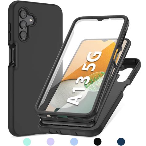 -Durable 3 layers design, it come with Hard Plastic case Silicone skin cover combine as one. . Samsung galaxy a13 5g case walmart
